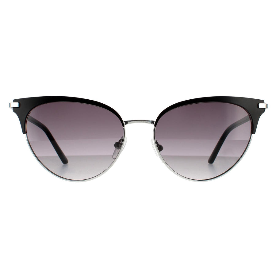 Calvin Klein CK19309S Sunglasses Satin Black / Smoke Grey Gradient