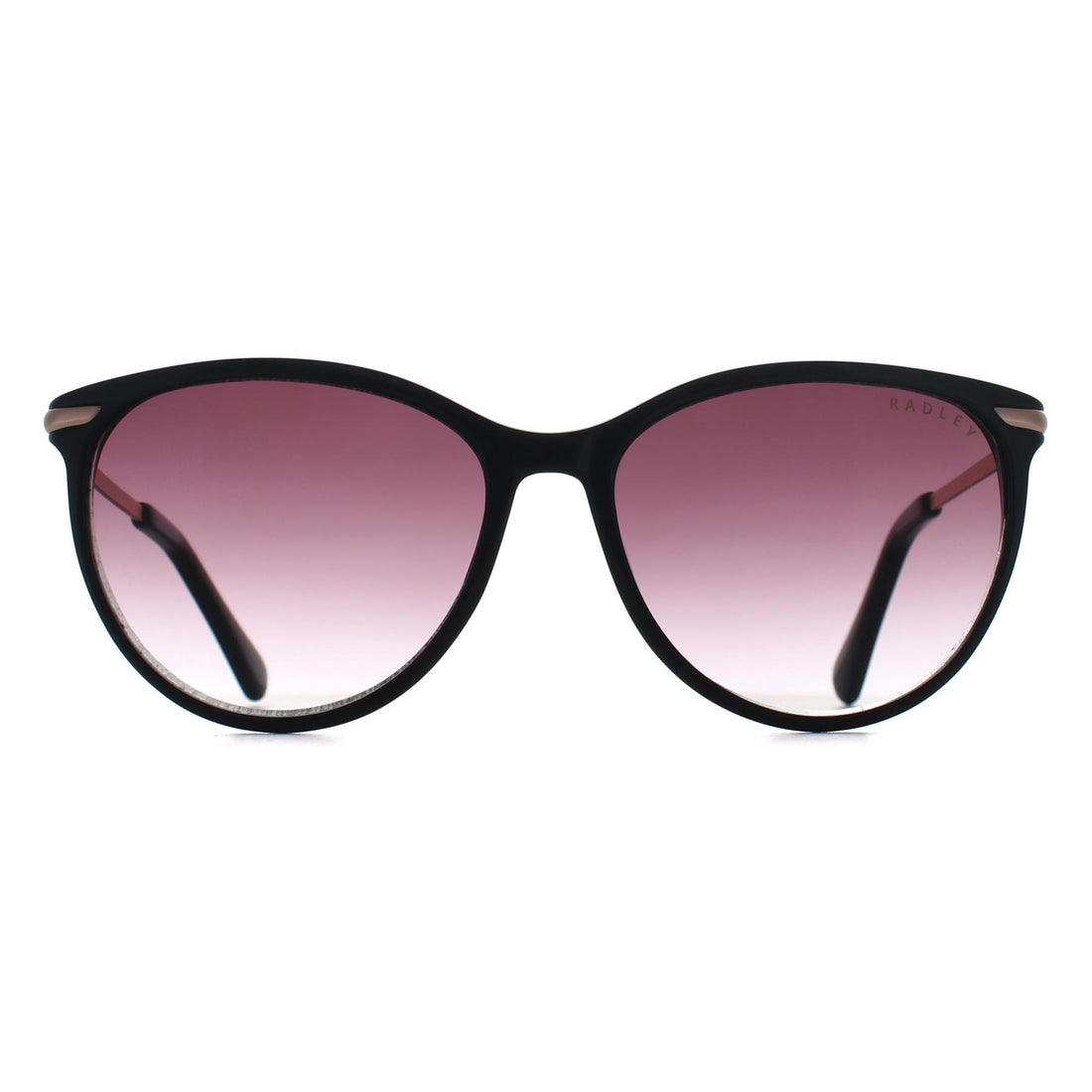 Radley Sunglasses Tassia 104 Shiny Black Purple Gradient