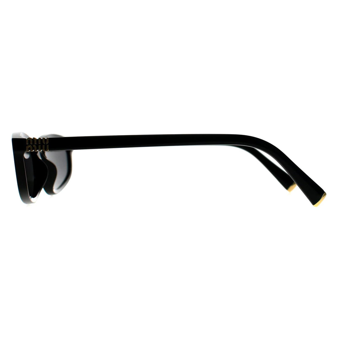 Miu Miu Sunglasses MUA06S 16K08Z Black Dark Grey