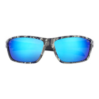 Caterpillar Sunglasses CTS-8020 119P Blue Camouflage Blue Mirror Polarized