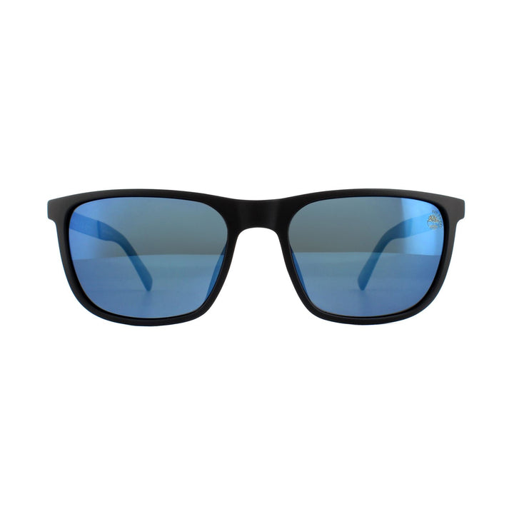 Timberland Sunglasses TB9131 05D Black Blue Polarized