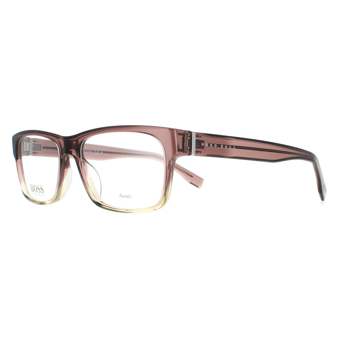 Hugo Boss Glasses Frames BOSS 0729/IT 09Q Brown Men – Discounted