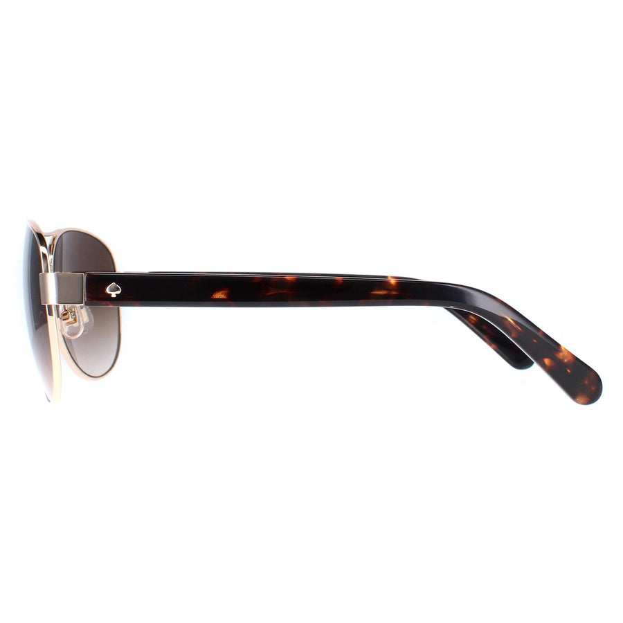 Kate Spade Sunglasses Dalia 2/S W15 B1 Gold Havana Brown Gradient