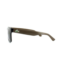 Lacoste Sunglasses L734S 001 Black Brown Grey Gradient