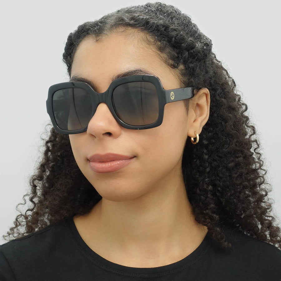 Gucci Sunglasses GG1337S 002 Black Grey Gradient Polarized