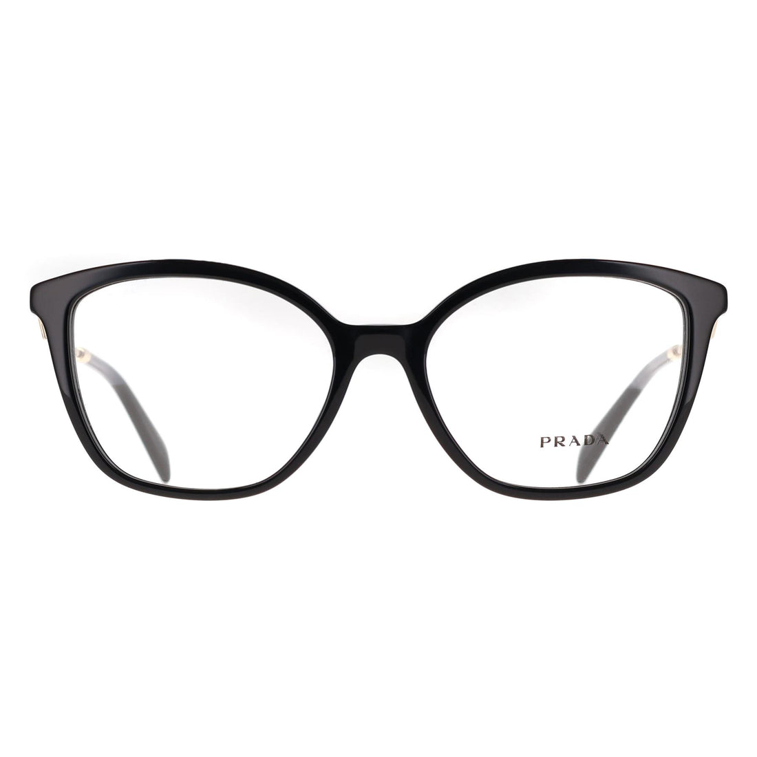 Prada Glasses Frames PR02ZV 1AB1O1 Black Women