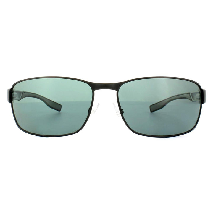 Hugo Boss Sunglasses 0569/P/S 92K RA Dark Ruthenium Grey Green Polarized