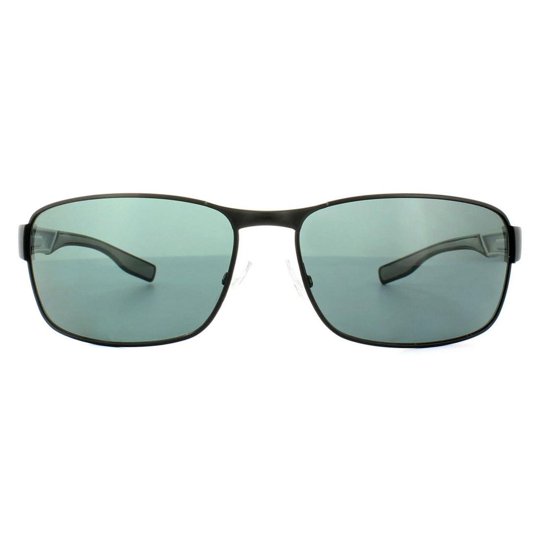 Hugo Boss 0569/P/S Sunglasses Dark Ruthenium Grey Green Polarized