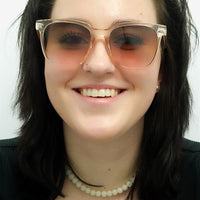 Calvin Klein Sunglasses CK20519S 270 Crystal Beige Brown Brown Gradient