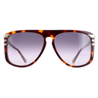 Chloe CH0104S Sunglasses Shiny Medium Havana Grey Gradient