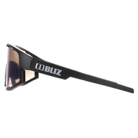 Bliz Sunglasses Vision ZB7001-0137 Black Brown Blue Mirror