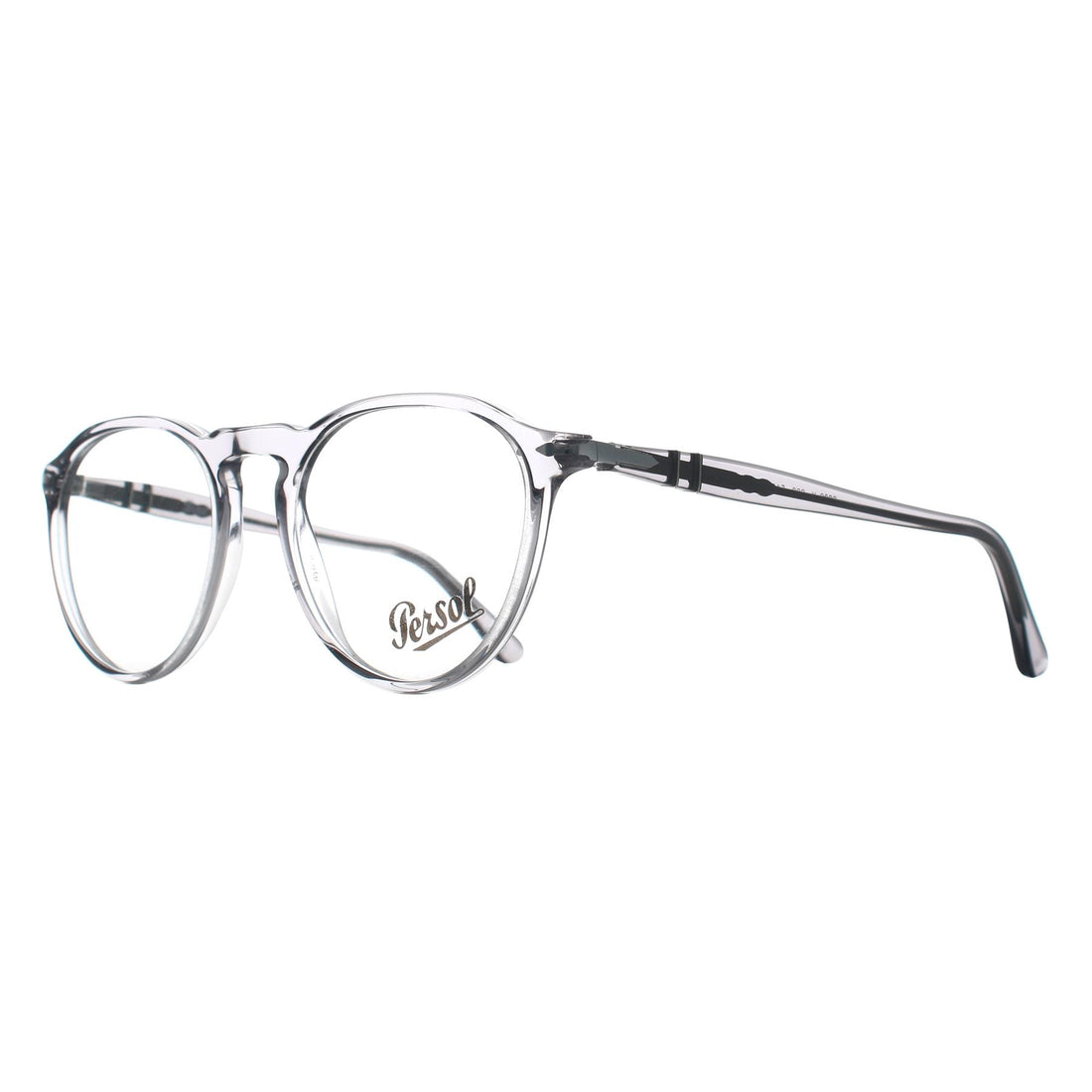 Persol Glasses Frames PO3286V 309 Transparent Grey Men