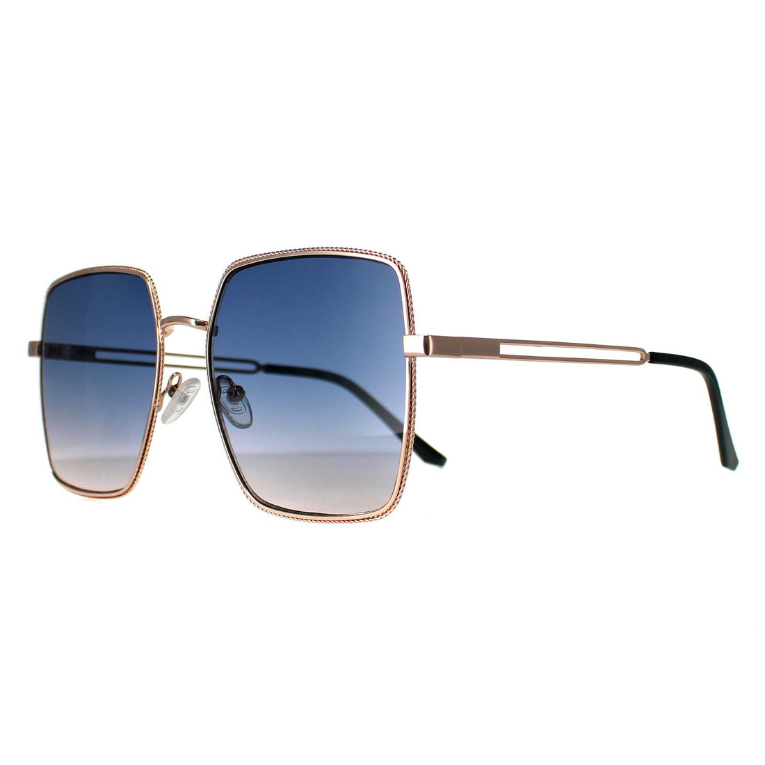 Guess Sunglasses GF0419 28W Shiny Rose Gold Blue Gradient