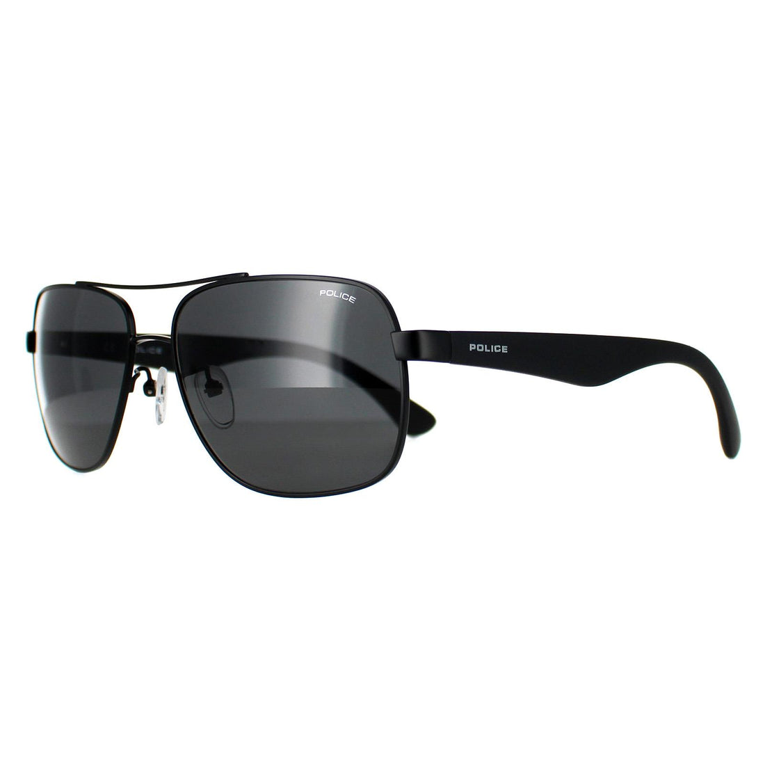 Police Sunglasses SPL655 531 Semi Matte Black Smoke Grey