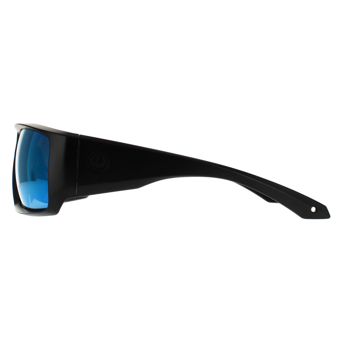 Dragon Sunglasses Equinox X 41089-007 Matte Black H2O Lumalens Deep Green Ion Polarized