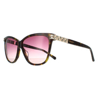 Swarovski Sunglasses SK0137 52F Dark Havana Purple Gradient