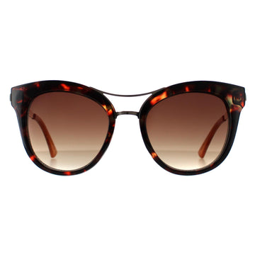 Guess Sunglasses GF0304 52G Shiny Black Smoke Mirror