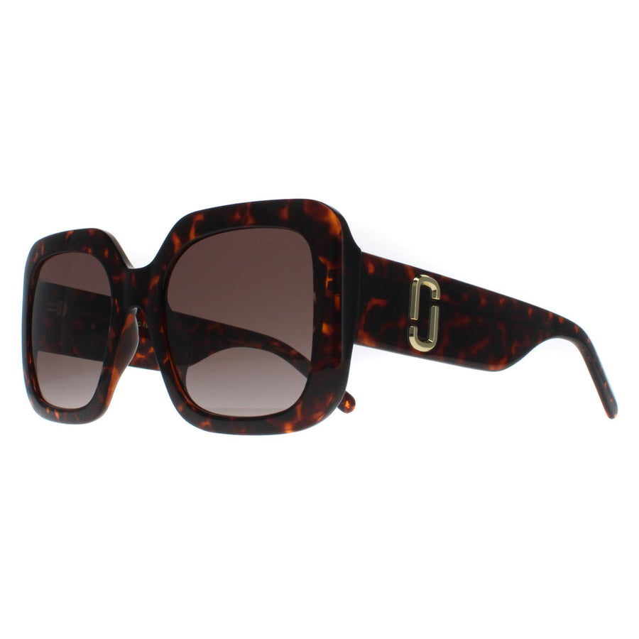 Marc Jacobs Sunglasses MARC 647/S 086 HA Havana Brown Gradient