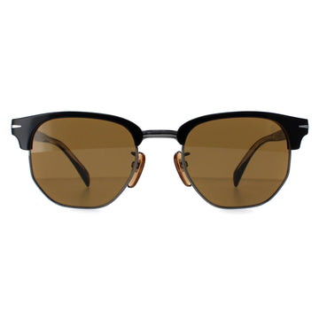 David Beckham Sunglasses DB1002/S 807 2M Black Brown