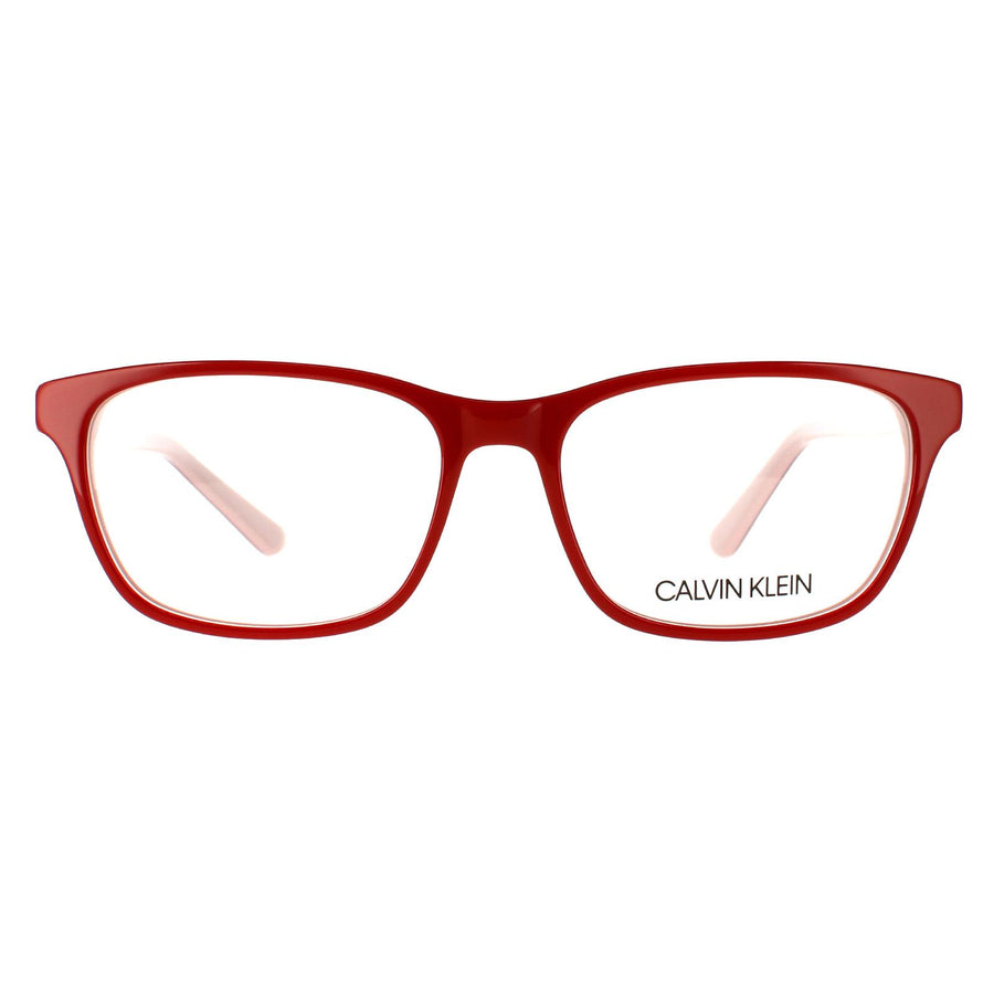 Calvin Klein CK18515 Glasses Frames Red On Blush