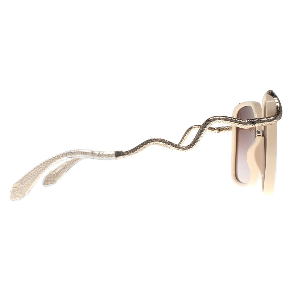 Roberto Cavalli Sunglasses SRC003M 09X7 Cream Brown Gradient