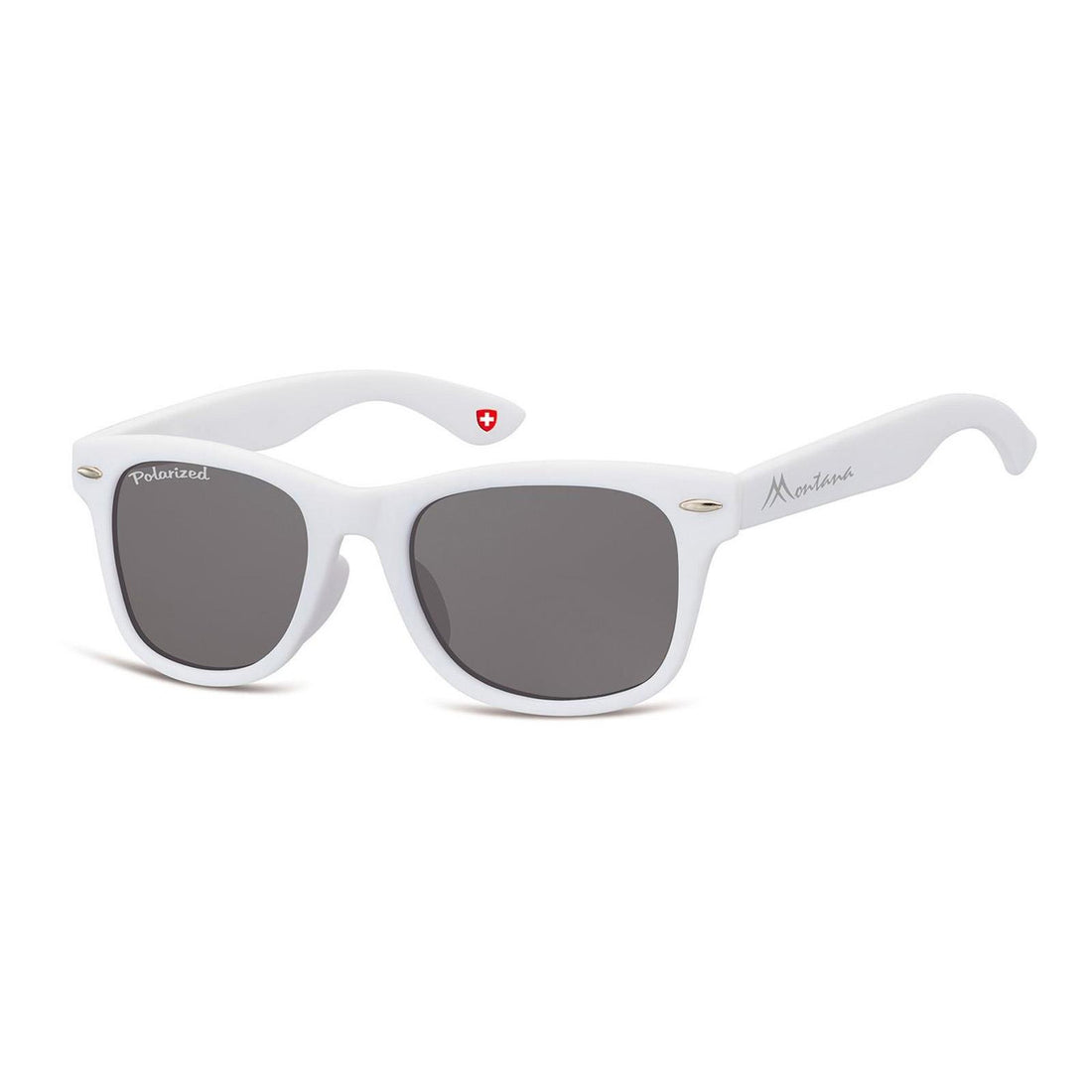 Montana Sunglasses 967 A White Grey Polarized