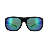 Polaroid Sport PLD 7022/S Sunglasses Black Green / Grey Green Mirror Polarized