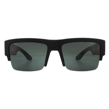 Spy Sunglasses Cyrus 50/50 6700000000058 Soft Matte Black HD Plus Grey Green Polarized