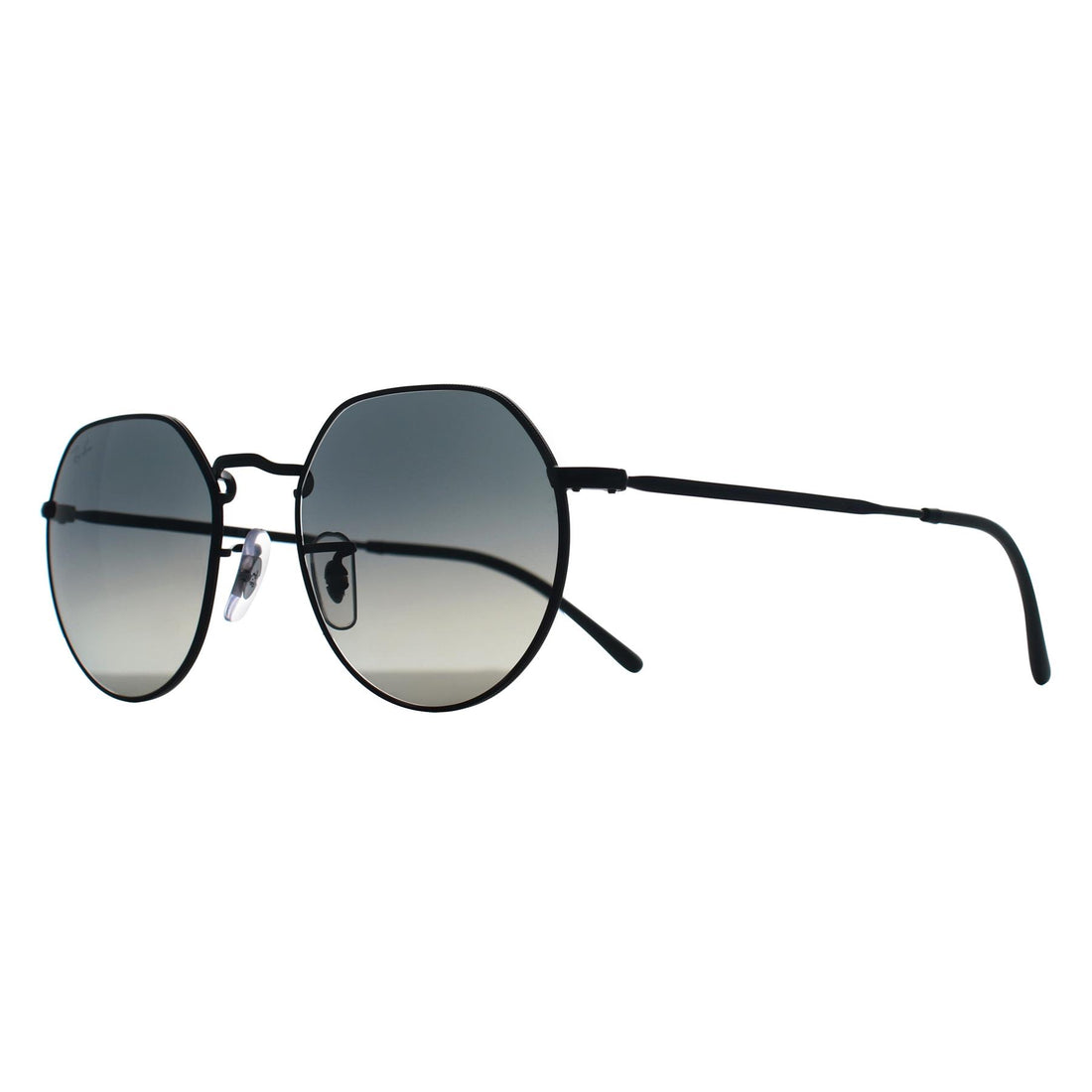 Ray-Ban Sunglasses RB3565 Jack 002/71 Polished Black Grey Gradient