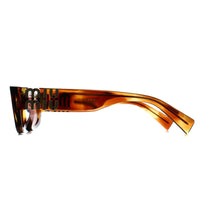 Miu Miu Sunglasses MUB04S 26E80B Striped Tobacco Dark Violet