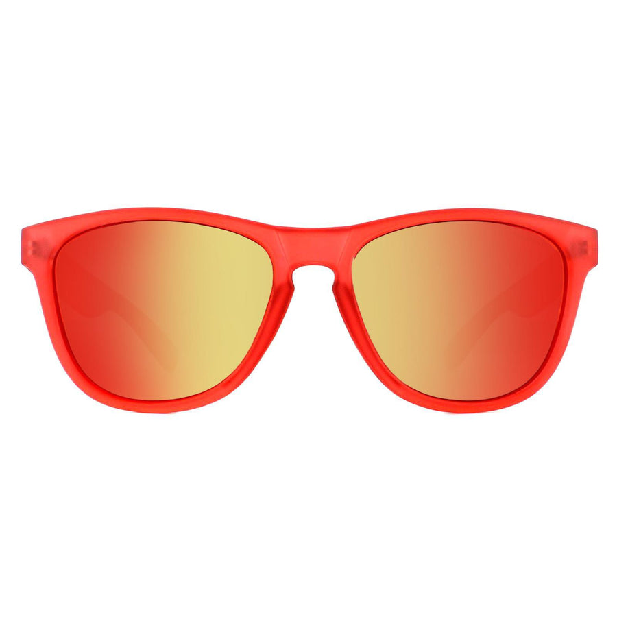 Polaroid Sunglasses P8443 0Z3 Matte Red Orange Mirror