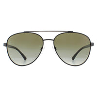 Emporio Armani EA2079 Sunglasses Matte Black / Green Gradient