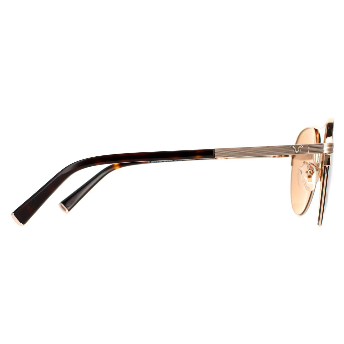 Police Sunglasses SPLA24 Lewis 03 8FCC Shiny Copper Gold Brown Mirror Copper