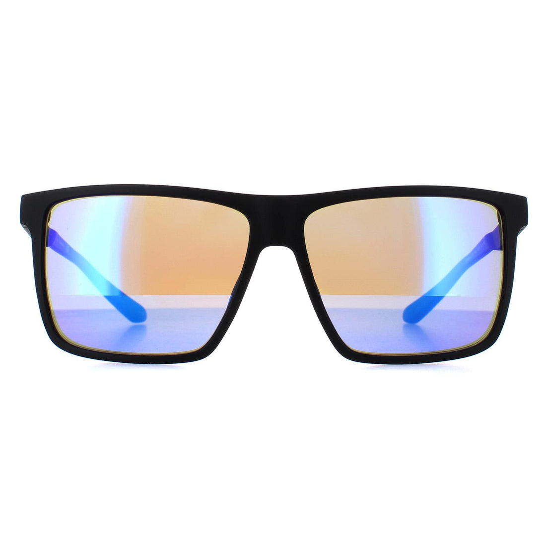Dragon Sunglasses Sparrow 48088-003 Matte Black Lumalens Blue Ionized