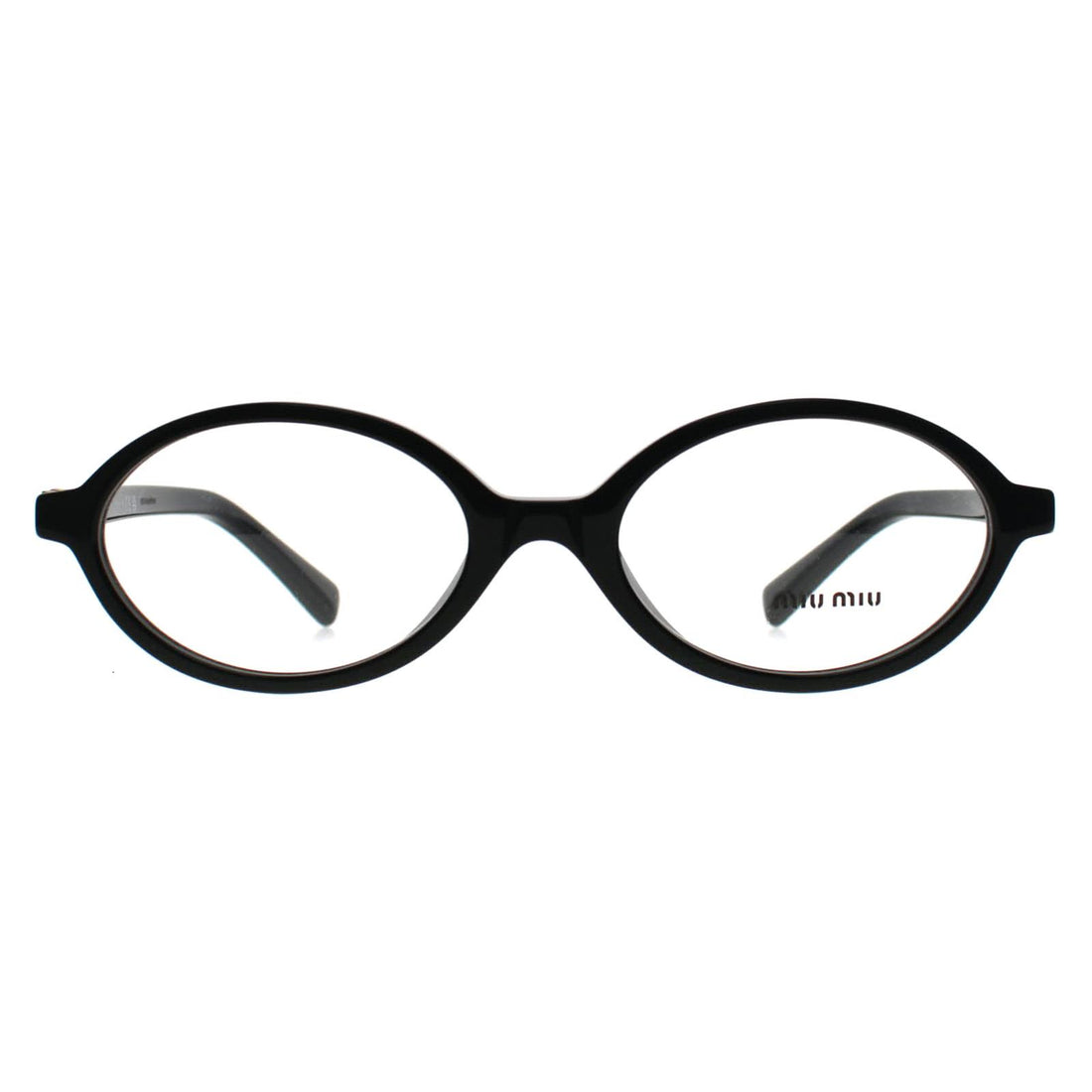 Miu Miu Glasses Frames MU01XV 1AB1O1 Shiny Black Women