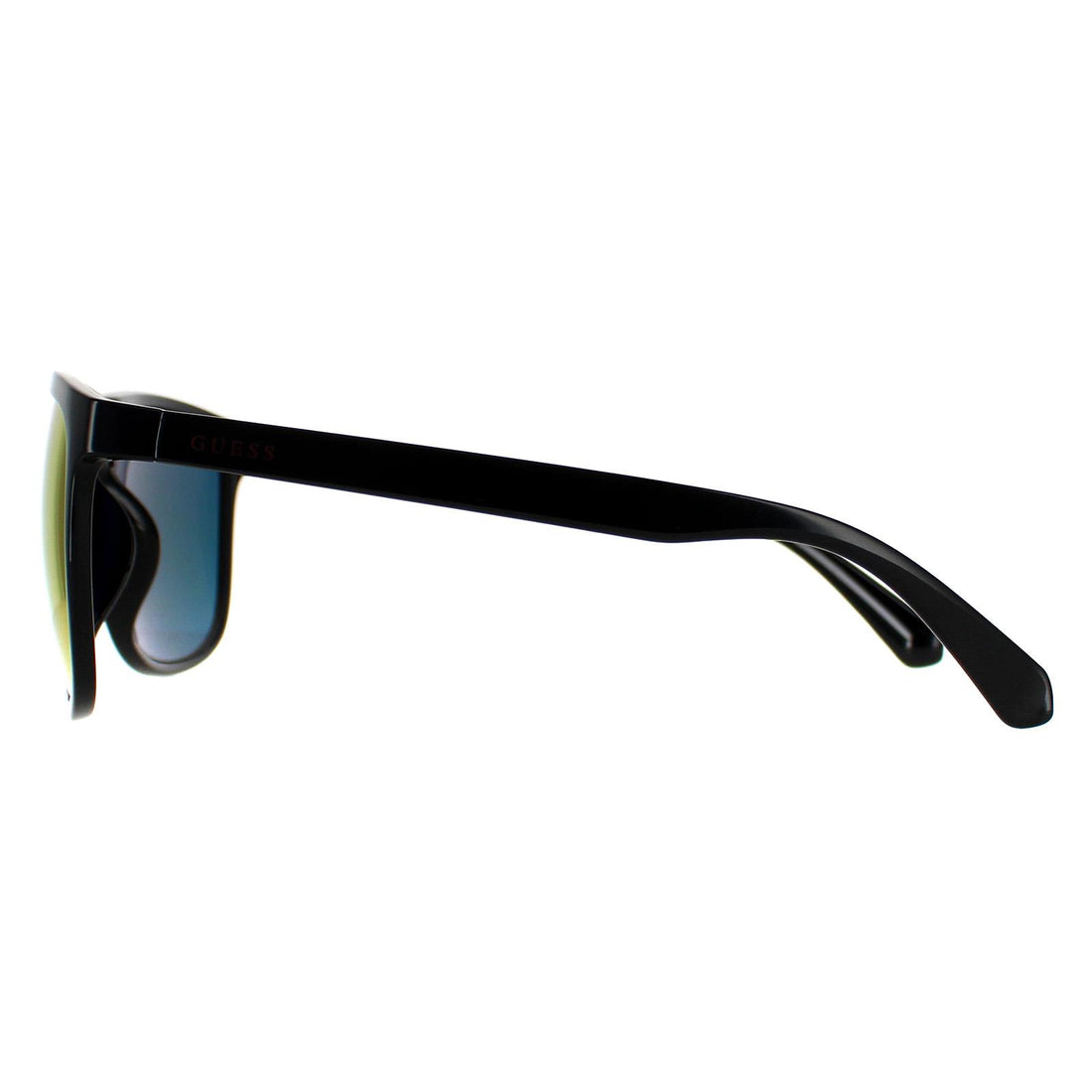 Guess Sunglasses GF0270 01D Shiny Black Smoke Polarized