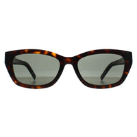 Saint Laurent Sunglasses SL M153 002 Dark Spotted Havana Grey