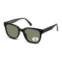 Montana Sunglasses MP54 A Shiny Black Green Polarized