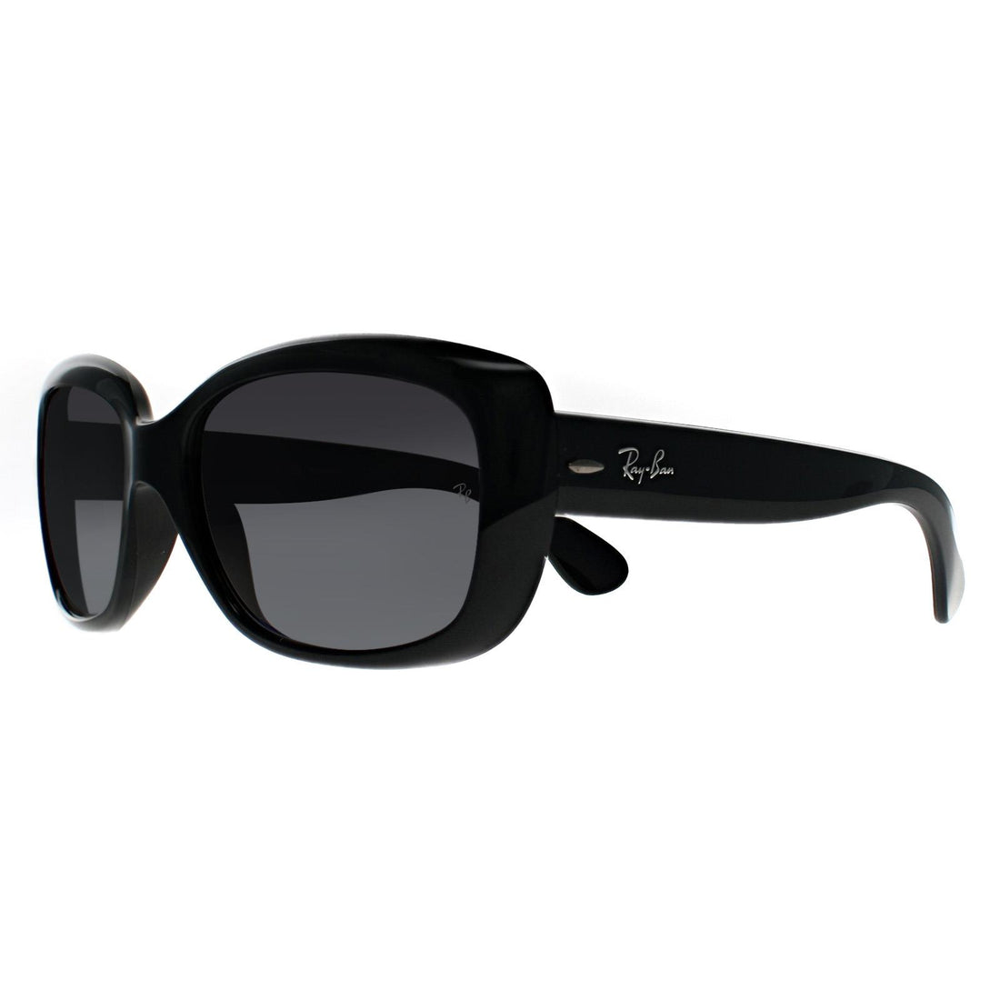 Ray-Ban Sunglasses Jackie Ohh 4101 601/T3 Shiny Black Grey Gradient Polarized