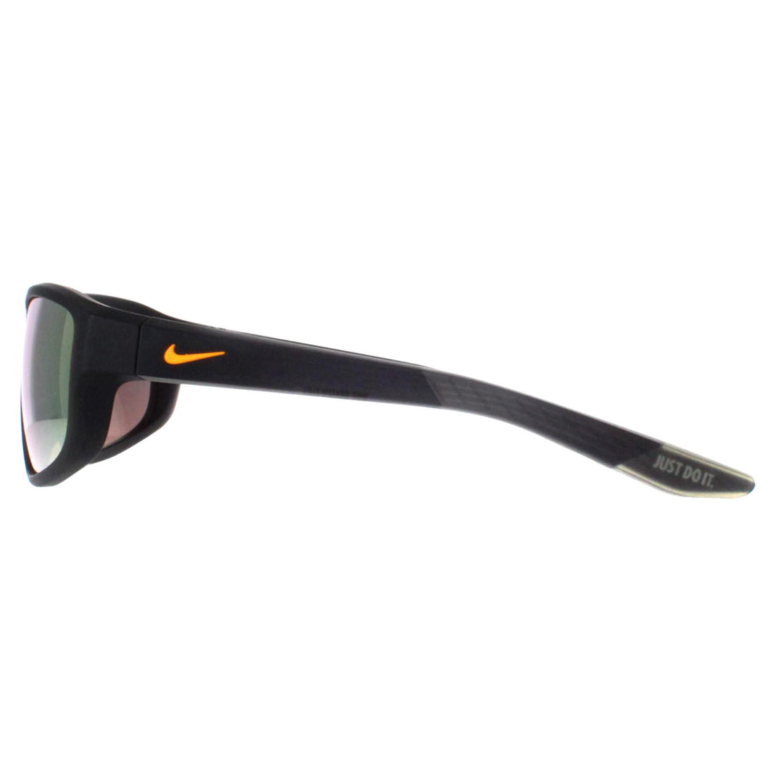 Nike Sunglasses Brazen Fuel M DJ0803 452 Matte Obsidian Brown Orange