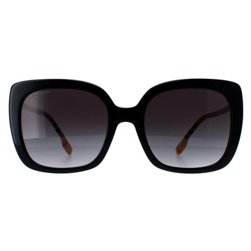 Burberry BE4323 Sunglasses Black Grey Gradient