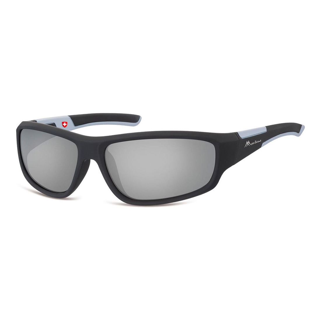Montana Sunglasses CS91 C Black Silver Revo Mirror