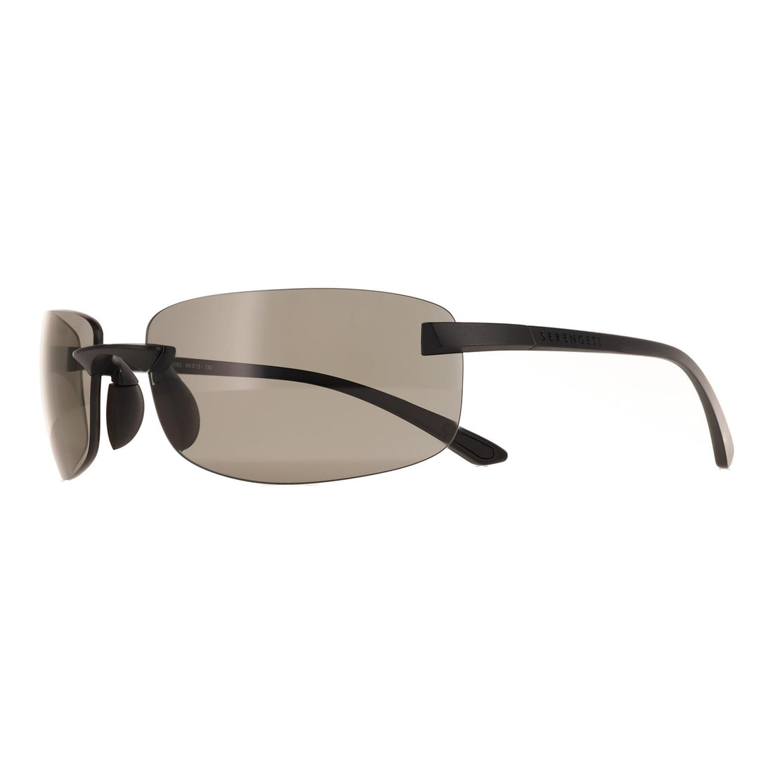 Serengeti Sunglasses Rick SS755002 Matte Black Trivex Polarized Smoke