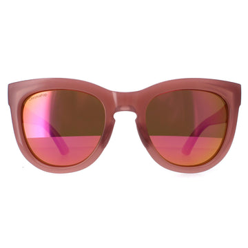 Smith Sunglasses Sidney F45 E7 Beige Pink Chromapop Rose Gold Mirror