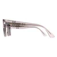 Persol Sunglasses PO3384S 1229B1 Transparent Brown Grey Dark Grey