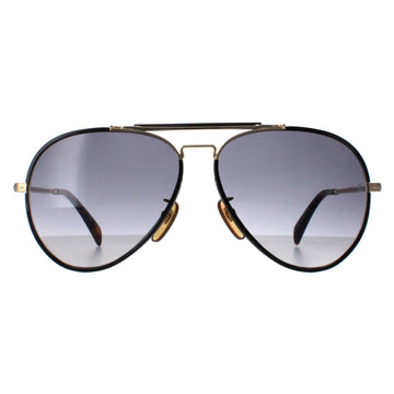 David Beckham Sunglasses DB7003/S J5G 9O Black Gold Grey Gradient