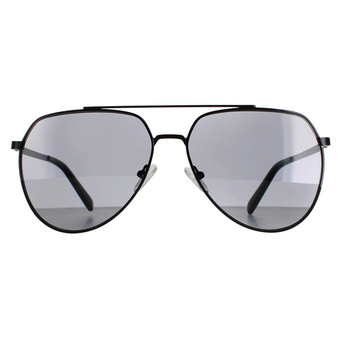 Calvin Klein Sunglasses CK20124S 001 Shiny Black Solid Smoke