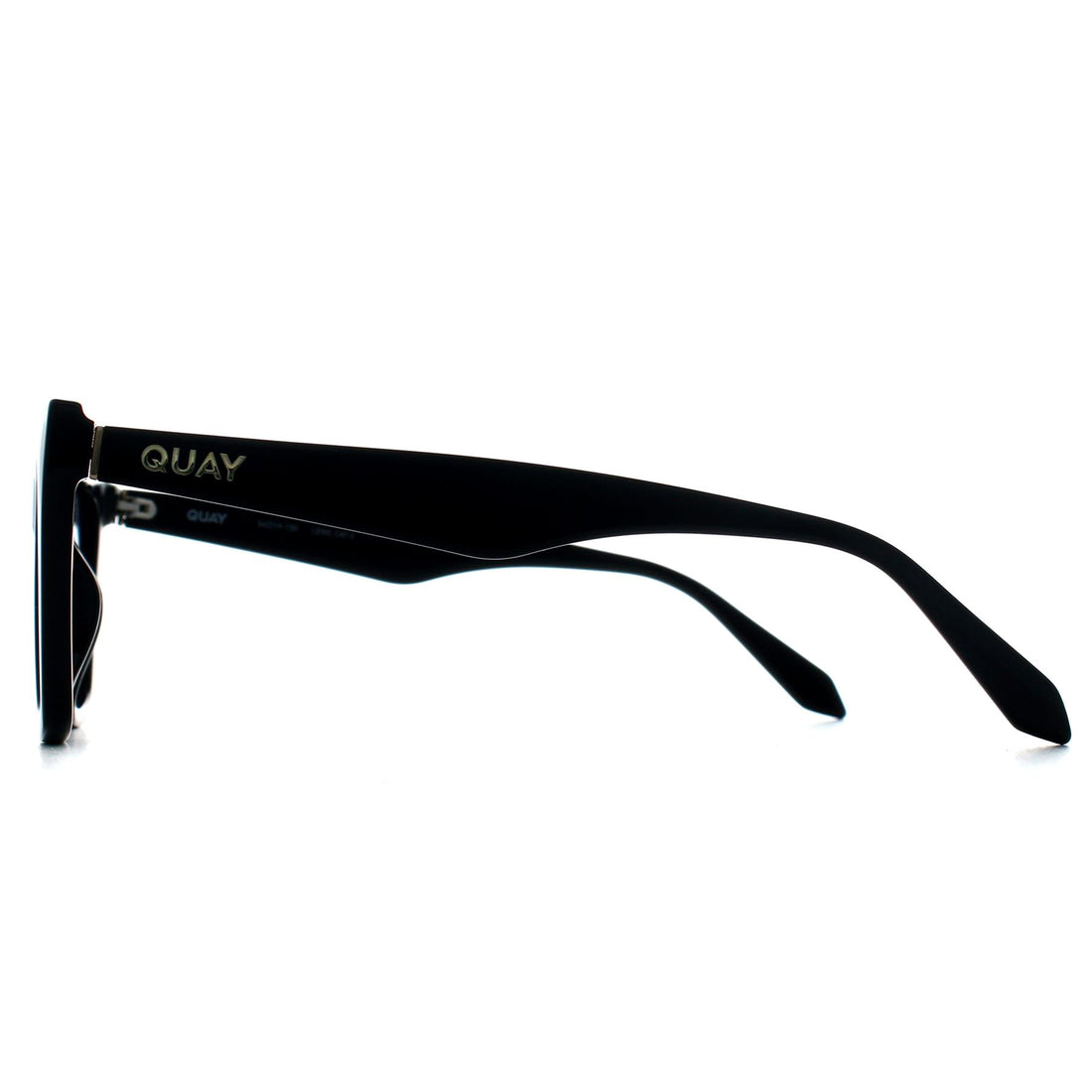 Quay Sunglasses Call The Shots 62913 Black Smoke Polarized