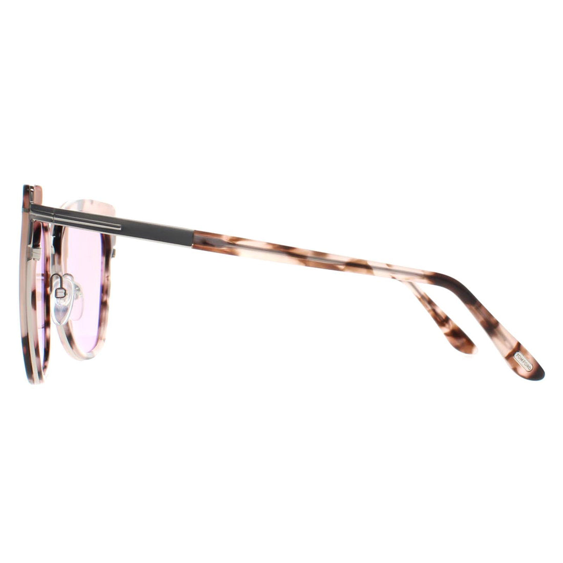 Tom Ford Sunglasses Simona FT0717 55G Coloured Havana Brown Mirror