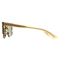 Salvatore Ferragamo Sunglasses SF944S 245 Tortoise and Honey Crystal Green